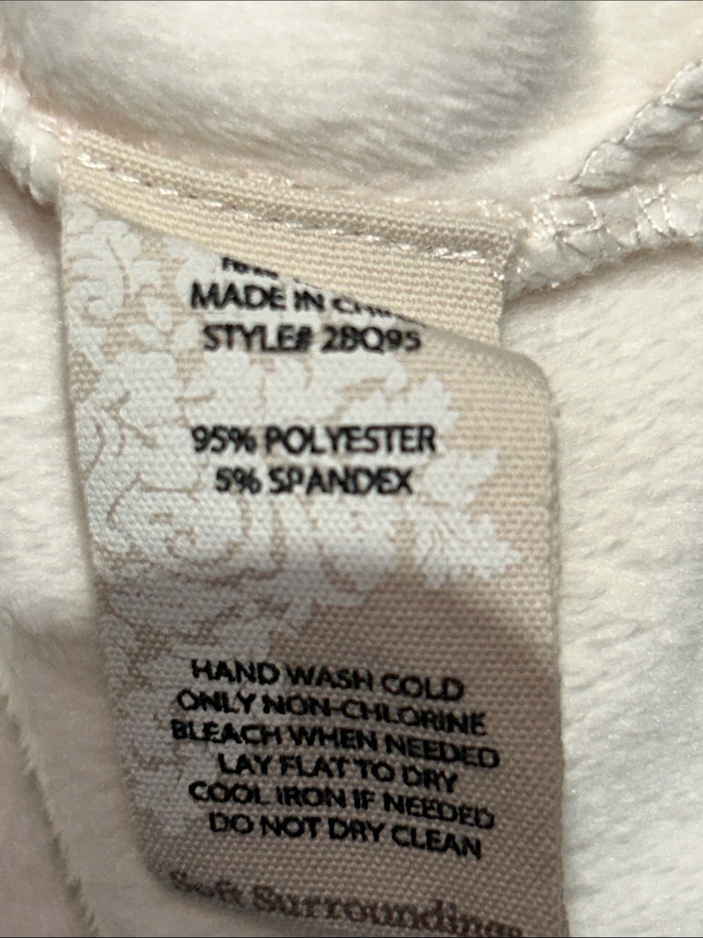 Soft Surroundings Cream Button-Up Shirt Jacket - Picture 8 of 8
